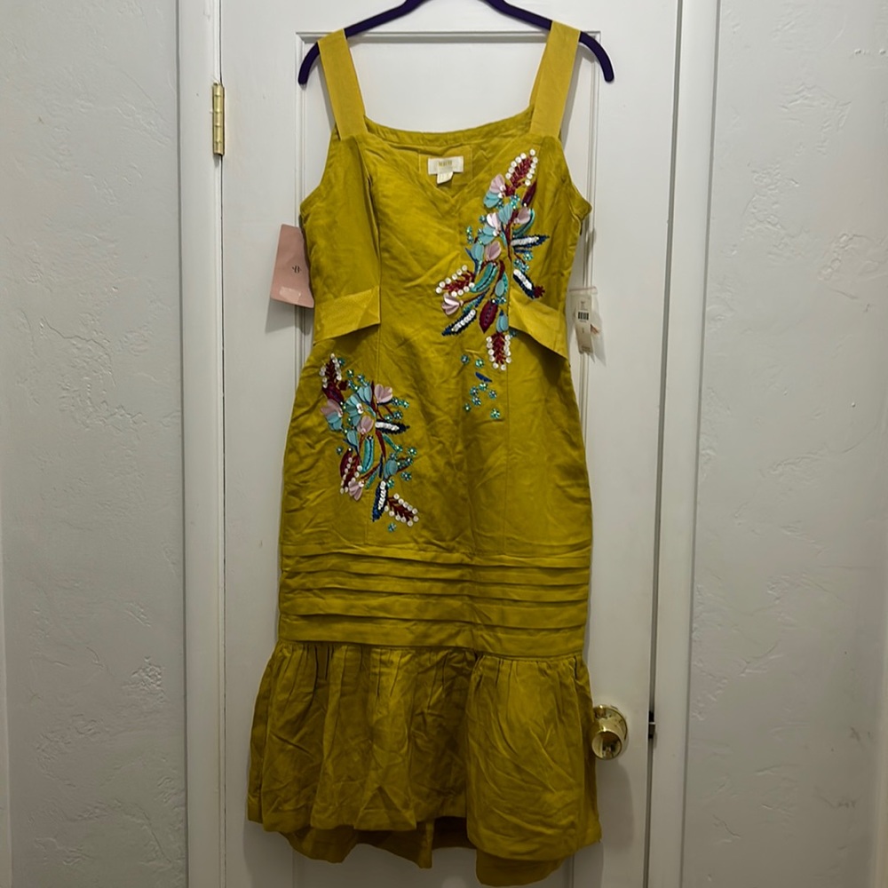 Maeve for Anthropologie sequin cocktail dress